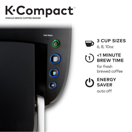 Cafetière pour une tasse K-compact K-Cup de Keurig, noir