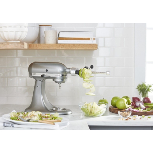 KitchenAid – Spiralizer à 5 lames avec centre et tranche Peel, KSM1APC