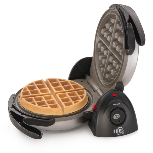 National Presto 3510 FlipSide Belgian Waffle Maker, Black