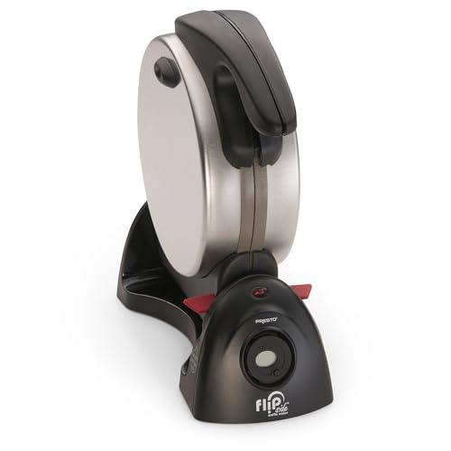 National Presto 3510 FlipSide Belgian Waffle Maker, Black