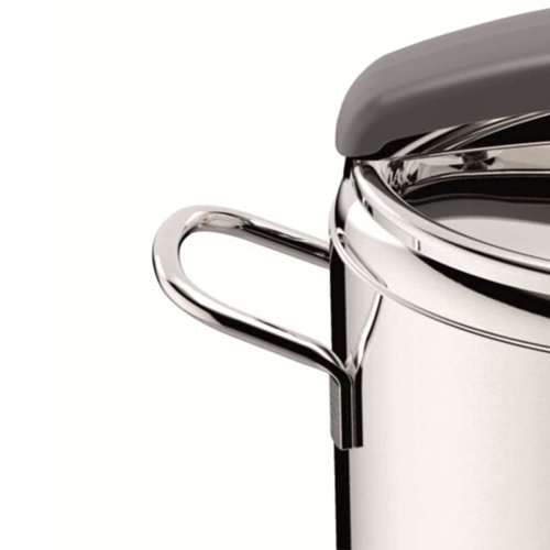 Lagostina Irradial Pressure Cooker Control Lagoeasy'Up, 7 L, 18/10 Stainless Steel, 22 cm