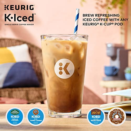Cafetière pour une tasse K-Iced de Keurig - infuse chaud et froid - Gris