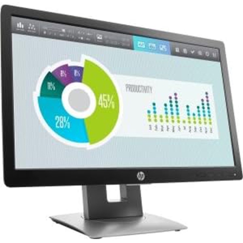HP EliteDisplay E202 20-Inch HD+ IPS Monitor with Ergonomic Adjustability and Built-in USB Hub