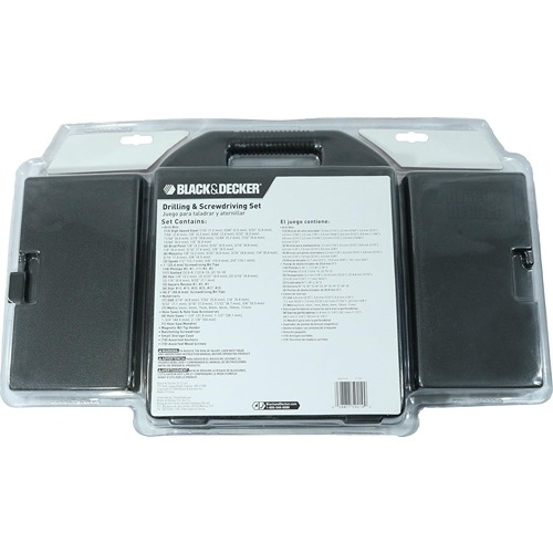 Black & Decker 71-622 Drill and Drive Bit Set – 122 Pieces