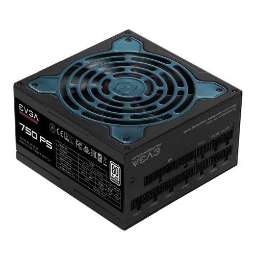 EVGA SuperNOVA 750 P5 80 Plus Platinum Fully Modular ATX Power Supply, 750W