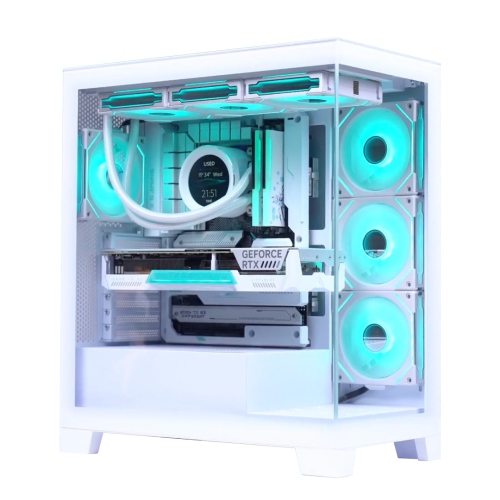 ZONIC  Gaming PC - Liquid Cooled Intel Core I7-12700K, Geforce Rtx 4070 Super, 32GB Ram, 1Tb SSD, Windows 11 Pro