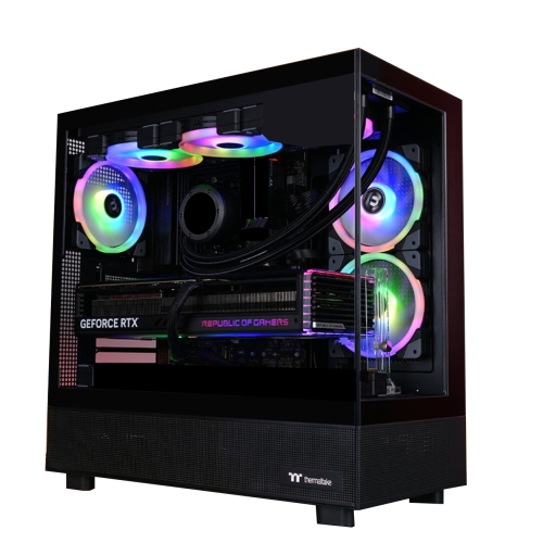 Ordinateur de jeu Zonic&nbsp;: processeur Core i7-12700K d'Intel à refroidissement liquide, carte graphique GeForce RTX 4070 d'ASUS, mémoire vive DDR