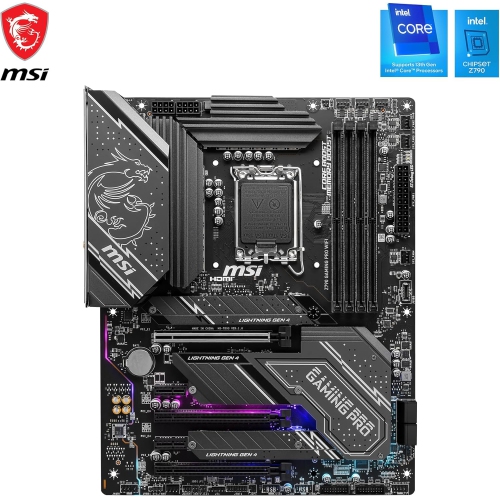 MSI Z790 GAMING PRO WIFI LGA 1700 SATA 6Gb/s DDR5 128GB ATX Intel Motherboard
