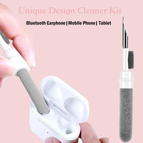 Bluetooth Earbuds Cleaning Pen for Airpods Pro 1 2 3 Samsung MI Android Earbuds, 3 in 1 Compact Multifunctional Headphones Case Cleaning Tools with