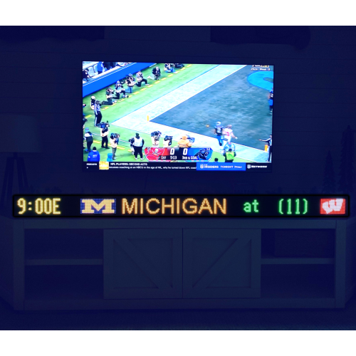 SKYBOX SPORTS NETWORK TITAN 63” Sports and Stock Ticker / 16 Pixels x 6mm 65,000 color LED