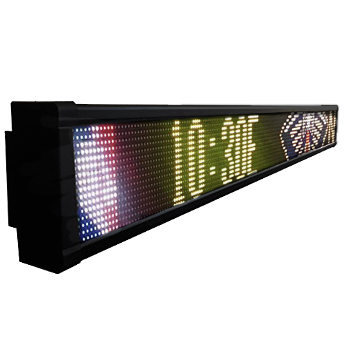 SKYBOX SPORTS NETWORK TITAN 63” Sports and Stock Ticker / 16 Pixels x 6mm 65,000 color LED