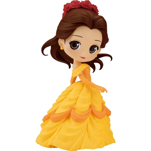 Disney Characters Flower Style 5 Inch Static Figure Q-Posket - Belle Version A