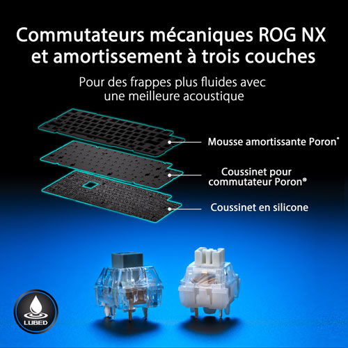 Clavier de jeu Bluetooth ROG Azoth Extreme d'ASUS