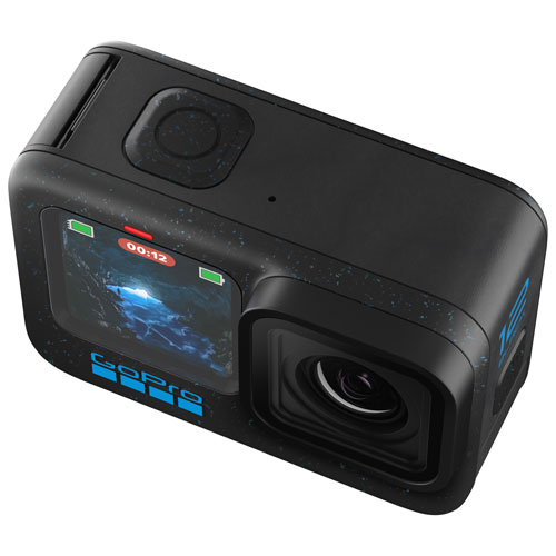 Caméra étanche 5,3K pour sports et casque GoPro HERO12 Black