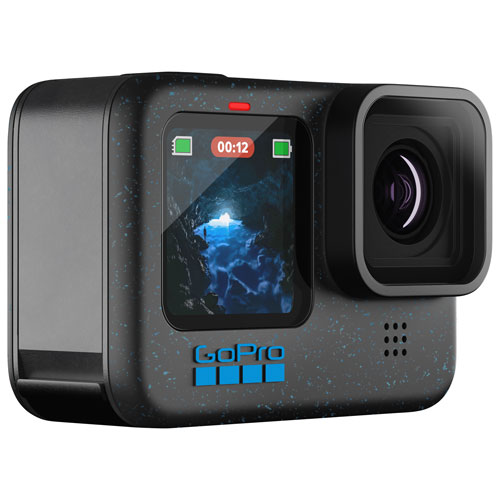 Caméra étanche 5,3K pour sports et casque GoPro HERO12 Black