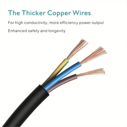 Fireproof Desktop Charging Station Surge Protector with 9 Sockets, 3 USB Ports, Flat Plug, Wall-Mounted 5ft Extension Cord – White, Perfect for Home