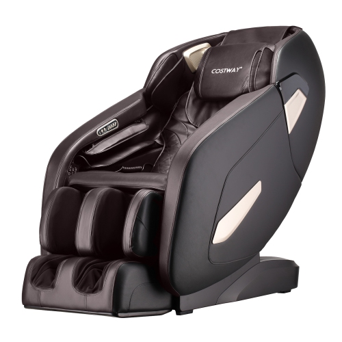 Fauteuil de massage à inclinaison complète Zero Gravity de Costway avec fonction de chauffage SL Track