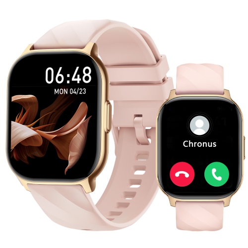 BISBISOUS  Smartwatch for Women-2.1"heart Rate Sleep-Make/answer Call 300Mah-Pink