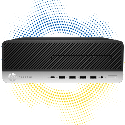 Refurbished - HP Computers ProDesk 600 G4 SFF Professional Desktop PC - Windows 11 Pro - Intel i5 Hexa-Core 8th Gen CPU - 16GB DDR4 RAM - 1TB NVMe