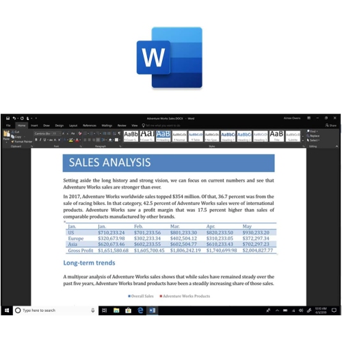 Microsoft Office Home & Student 2019 | One-time purchase, 1 person | PC/Mac Keycard