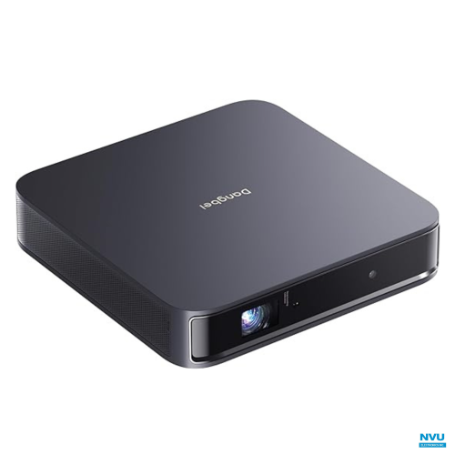 Dangbei Atom Laser Portable Projector, Google TV, 1200 ISO Lumens 180", 1080p, HDR10 & Google Assistant Voice Control