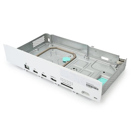 Refurbished XBOX Series S Metal Case with I/O Shield, White