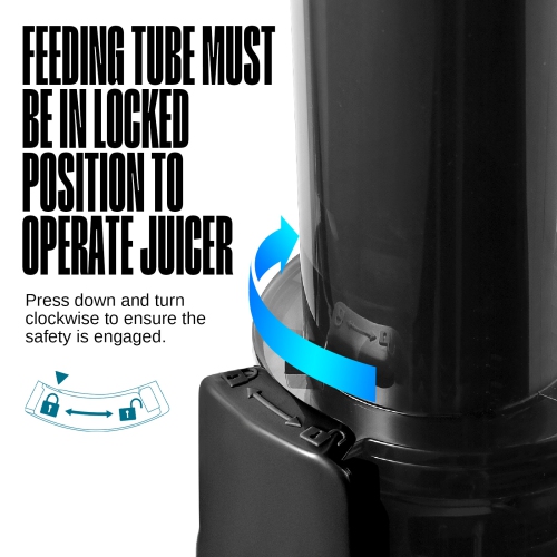 Centrifugeuse Ginnie de Ventray Essential, compact et lent, riche en nutriments, meilleur cadeau pour la famille