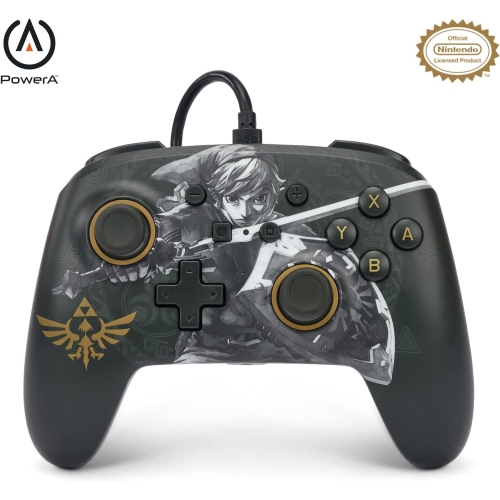 Open Box - PowerA Enhanced Wired Controller for Nintendo Switch - Battle-Ready Link