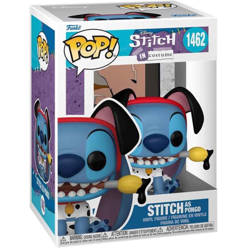 POP  Disney Stitch In Costume 3.75 Inch Action Figure - Stitch As Pongo #1462