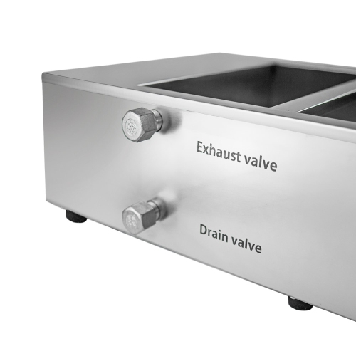 GR-D2002-4 Chocolate Melting Pot | Electric Warmer | 4 Tanks | 110V