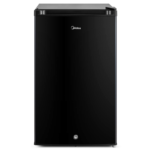 Midea MRU03M2ABB Upright Freezer, 3.0 Cubic Feet Mini Freezer, for Kitchen Apartment Office Basement Or Dormitory, Black