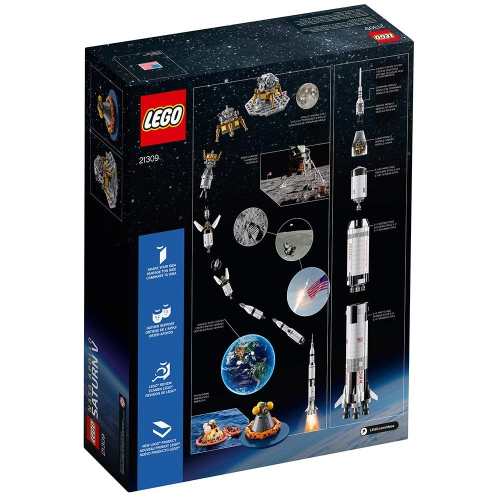 LEGO Ideas NASA Apollo Saturn V 92176 Building Kit