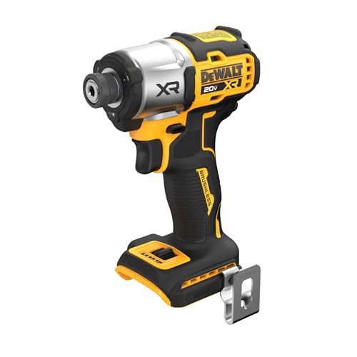 DEWALT 20V MAX XR Cordless Impact Driver, Brushless, 3-Speed, Tool Only