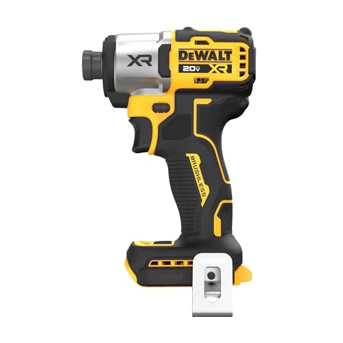 DEWALT 20V MAX XR Cordless Impact Driver, Brushless, 3-Speed, Tool Only