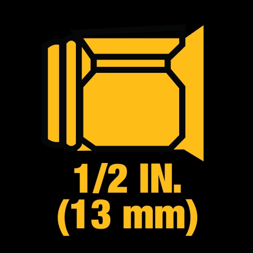 DEWALT 20V MAX XR Impact Wrench, 1/2 In Cordless, High Torque, 4 Speed Precision Mode, Tool Only