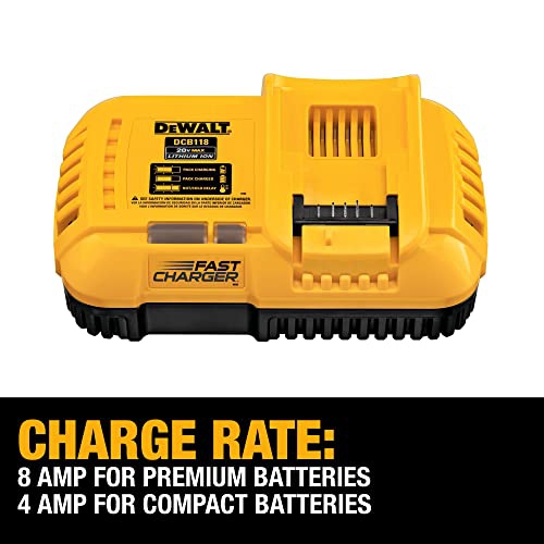 DEWALT FLEXVOLT 20V MAX* Charger, Rapid Charge