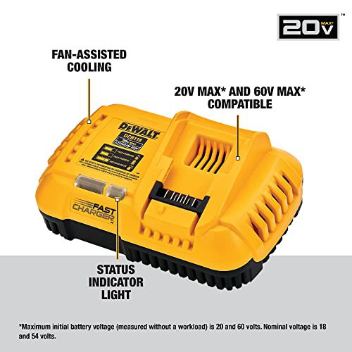 DEWALT FLEXVOLT 20V MAX* Charger, Rapid Charge