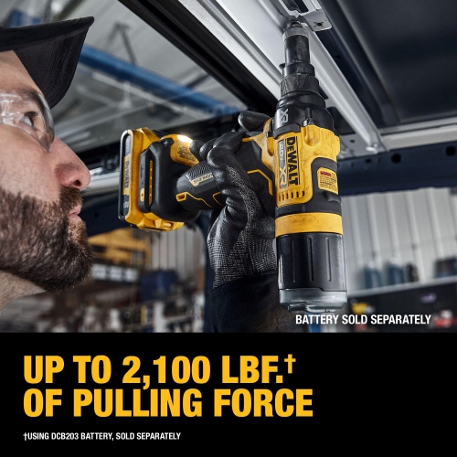 DEWALT 20V MAX* XR Brushless Cordless 3/16" Rivet Tool (DCF403B)