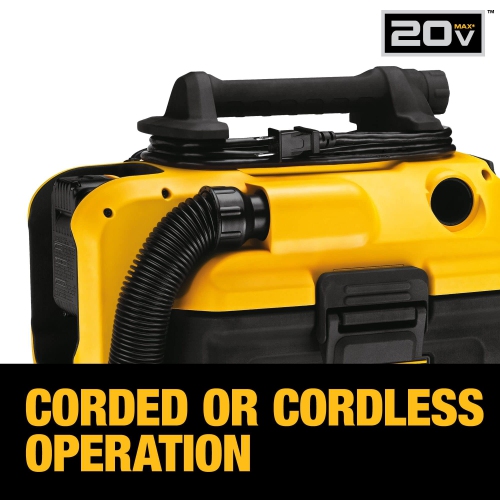 DEWALT 20V MAX Vacuum, Wet/Dry, Tool Only