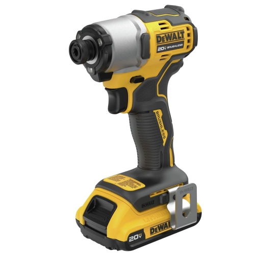 DEWALT 20V MAX Brushless Cordless Impact Driver 1/4-In, Lightweight, Variable Speed, LED