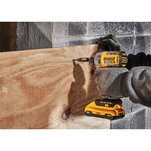 DEWALT 20V MAX XR Impact Driver, Brushless, 3-Speed, 1/4-Inch, Tool Only