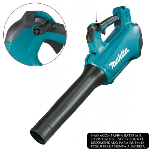 Souffleuse sans fil à vitesse variable et sans balai DUB184Z 18&nbsp;V LXT de Makita avec XPT