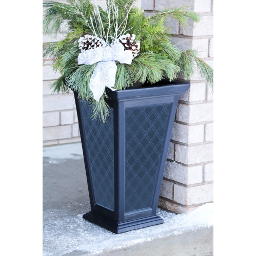 FCMP Outdoor Casablanca Planter, Black