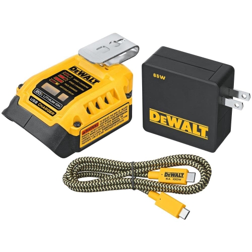 TROUSSE DE CHARGEMENT USB PD DEWALT