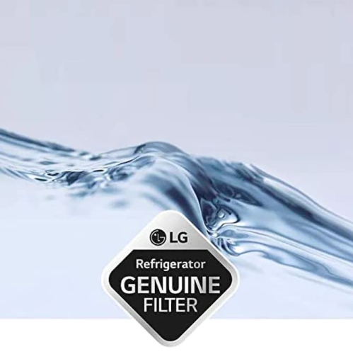 LG – Filtre à eau de rechange LT1000P2 pour réfrigérateur, 6 mois/200 gallons, 2 unités, blanc.