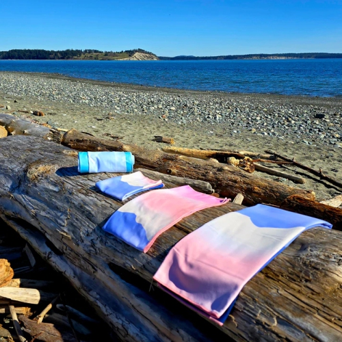 ROAM 3 Set Everywhere Towels 100% Sustainable GRS Certified | Blueberry Bliss