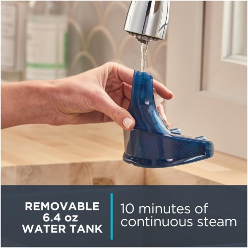 Rowenta X-Cel Handheld Steamer for Clothes 25 Second Heatup, 6.7 Ounce Capacity, Cotton, Wool, Poly, Silk, Linen, Nylon 1600 Watts