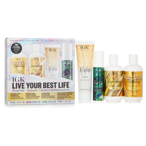 Live Your Best Life - shampooing revitalisant baume pour les cheveux huile pour cheveux - Set