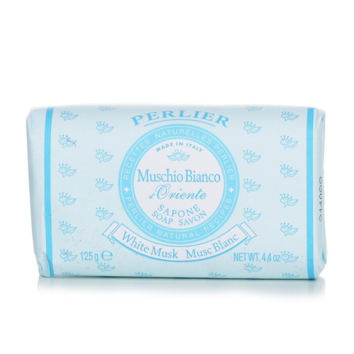 PERLIER  Musk Bar Soap 125G/4.4OZ In White