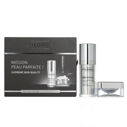 FILORGA  Supreme Skin Quality Set: Ncef-Intensive Supreme Multi-Correction Serum 30Ml + Ncef-Reverse Supreme Multi-Correction Cream 15Ml 2PCs